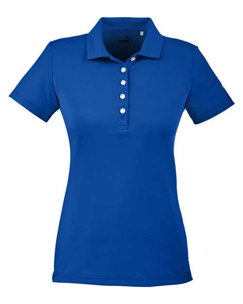 Women's Fusion Polo - Surf The Web
