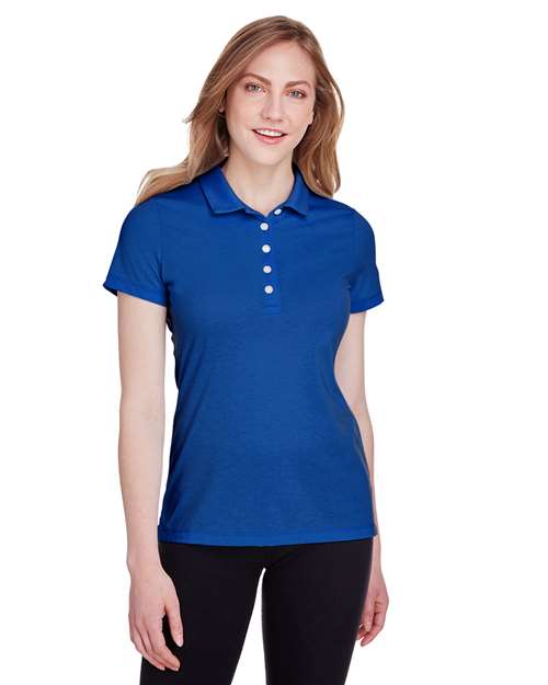 Women's Fusion Polo - Surf The Web