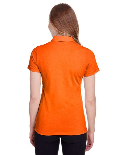 Women's Fusion Polo - Vibrant Orange