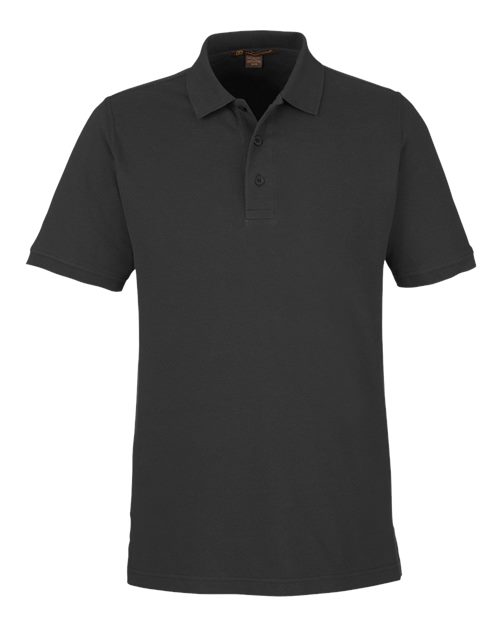 Men's Valiant Cotton Snag Protect Polo - Black
