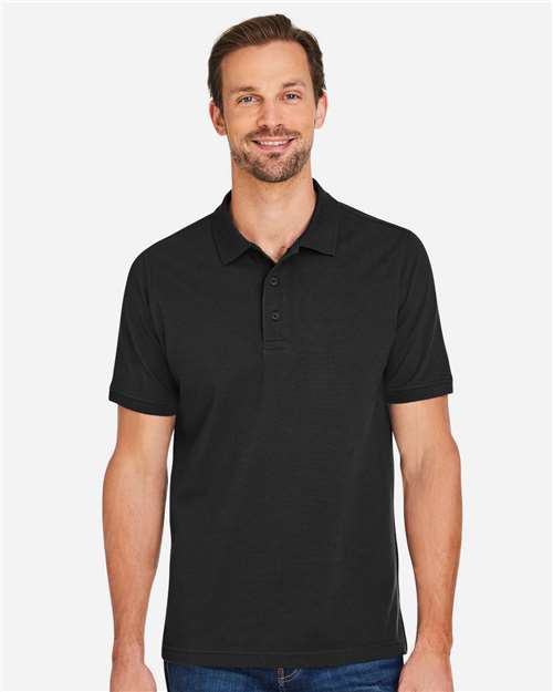 Men's Valiant Cotton Snag Protect Polo - Black