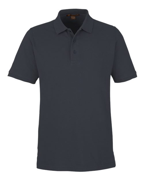 Men's Valiant Cotton Snag Protect Polo - Dark Charcoal