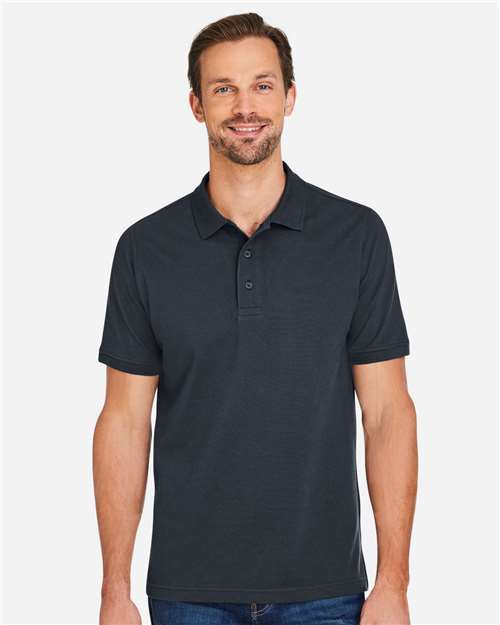 Men's Valiant Cotton Snag Protect Polo - Dark Charcoal