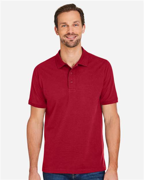 Men's Valiant Cotton Snag Protect Polo - Red