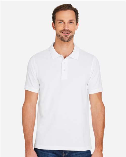 Men's Valiant Cotton Snag Protect Polo - White