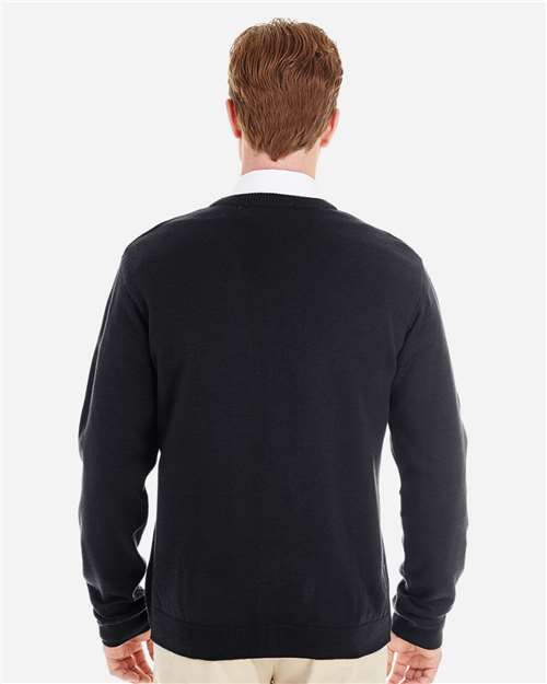 Men's Pilbloc™ V-Neck Button Cardigan Sweater - Black