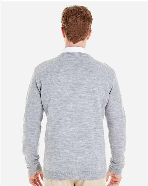 Men's Pilbloc™ V-Neck Button Cardigan Sweater - Grey Heather