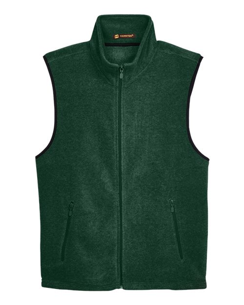 Unisex Fleece Full-Zip Vest - Hunter