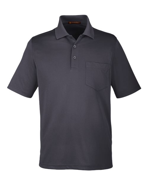 Men's Advantage Snag Protection Plus IL Pocket Polo - Dark Charcoal