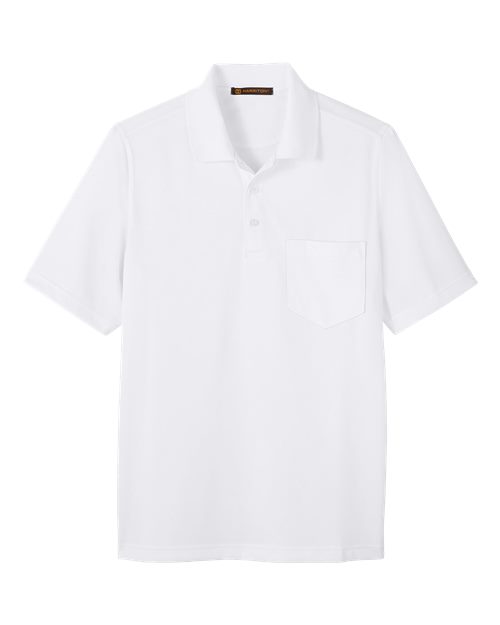 Men's Advantage Snag Protection Plus IL Pocket Polo - White