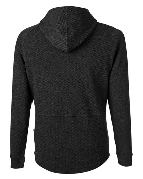 Unisex Camden Hooded Pullover - Black/ Heather