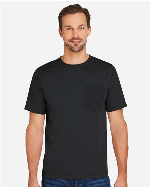 Unisex Charge Snag and Soil Protect T-Shirt - Black
