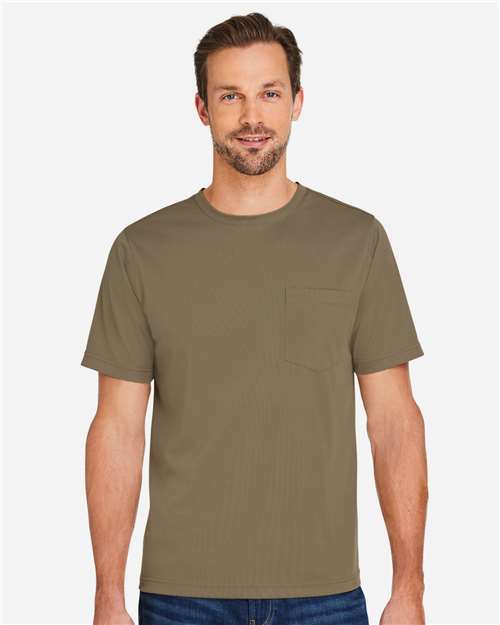Unisex Charge Snag and Soil Protect T-Shirt - Coyote Brown