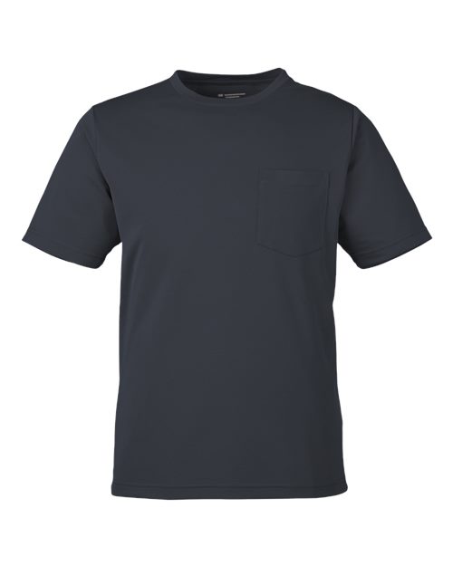Unisex Charge Snag and Soil Protect T-Shirt - Dark Charcoal