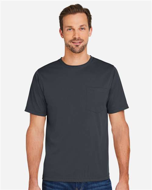 Unisex Charge Snag and Soil Protect T-Shirt - Dark Charcoal