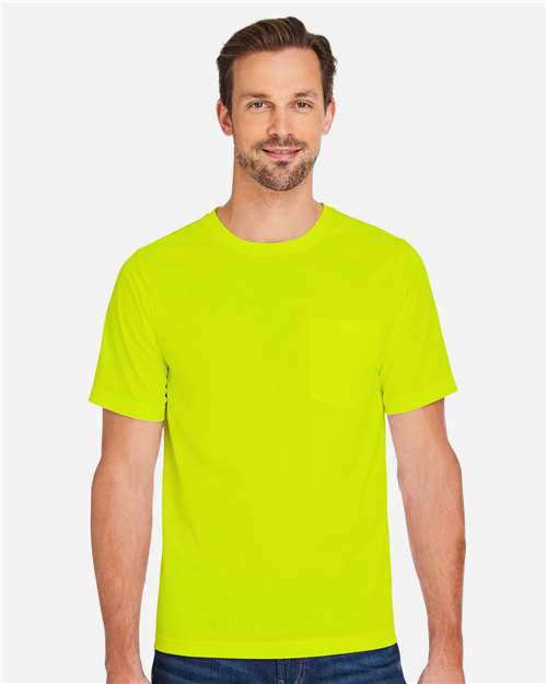 Unisex Charge Snag and Soil Protect T-Shirt - Safety Yellow
