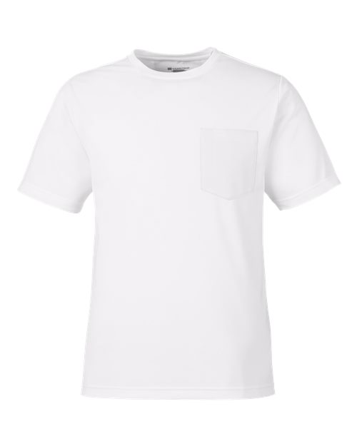 Unisex Charge Snag and Soil Protect T-Shirt - White