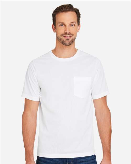 Unisex Charge Snag and Soil Protect T-Shirt - White