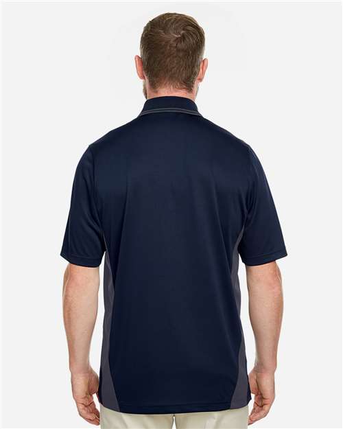 Men's Flash Snag Protection Plus IL Colorblock Polo - Dark Navy/ Dark Charcoal