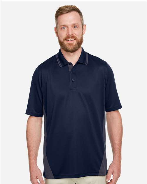 Men's Flash Snag Protection Plus IL Colorblock Polo - Dark Navy/ Dark Charcoal