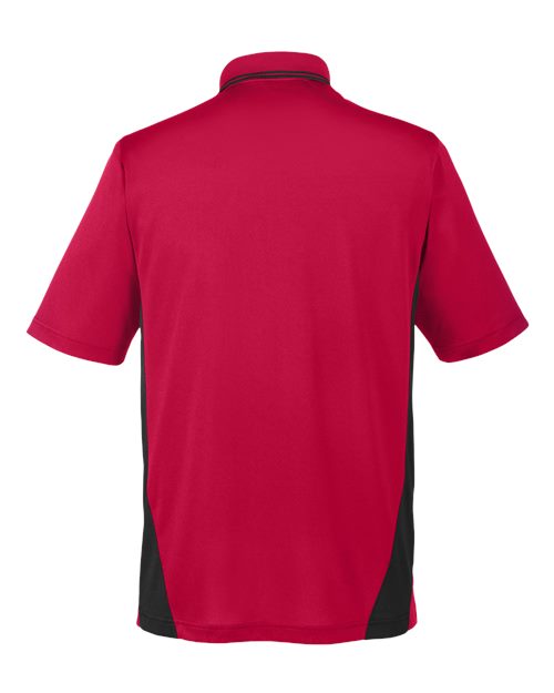 Men's Flash Snag Protection Plus IL Colorblock Polo - Red/ Black