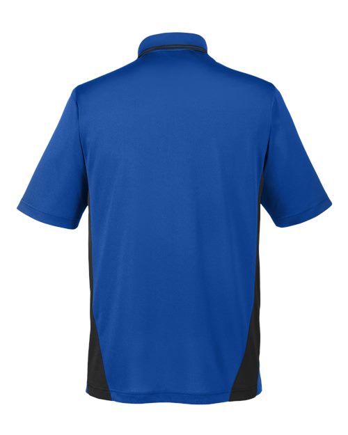 Men's Flash Snag Protection Plus IL Colorblock Polo - True Royal/ Black