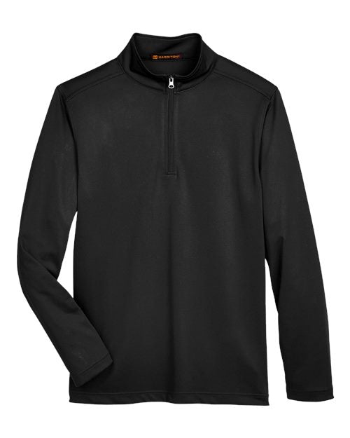 Men's Advantage Snag Protection Plus Quarter-Zip Pullover - Black