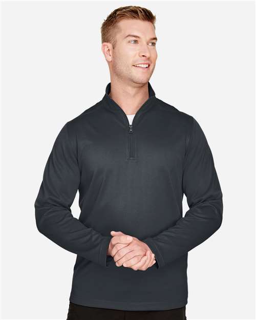 Men's Advantage Snag Protection Plus Quarter-Zip Pullover - Dark Charcoal
