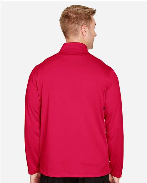 Men's Advantage Snag Protection Plus Quarter-Zip Pullover - Red