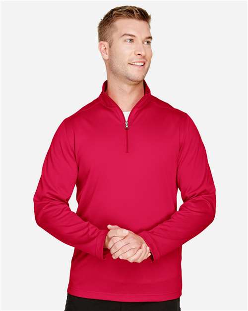 Men's Advantage Snag Protection Plus Quarter-Zip Pullover - Red