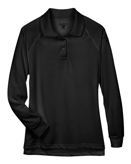 Women's Advantage Long Sleeve Tactical Polo - Black