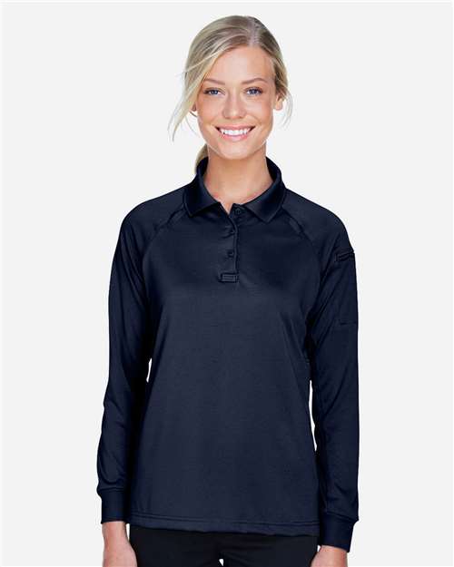 Women's Advantage Long Sleeve Tactical Polo - Dark Navy