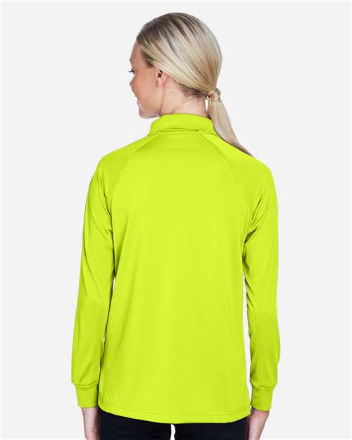 Women's Advantage Long Sleeve Tactical Polo - Safety Yellow