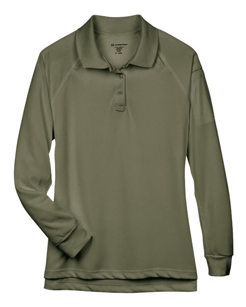 Women's Advantage Long Sleeve Tactical Polo - Tactical Green