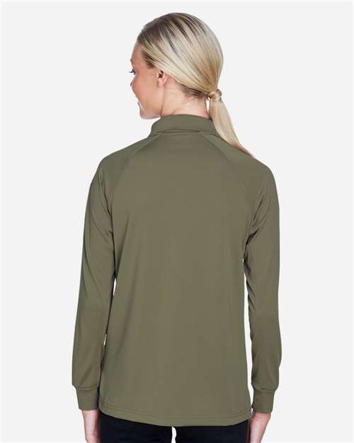 Women's Advantage Long Sleeve Tactical Polo - Tactical Green
