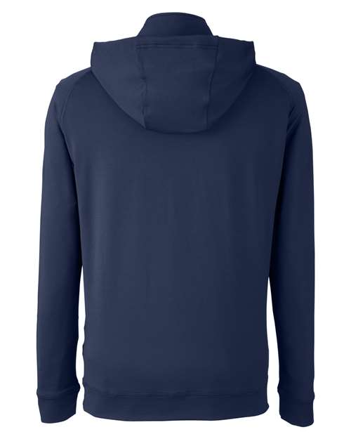 Unisex Vandyke Quarter-Zip Hooded Pullover - Navy/ Navy