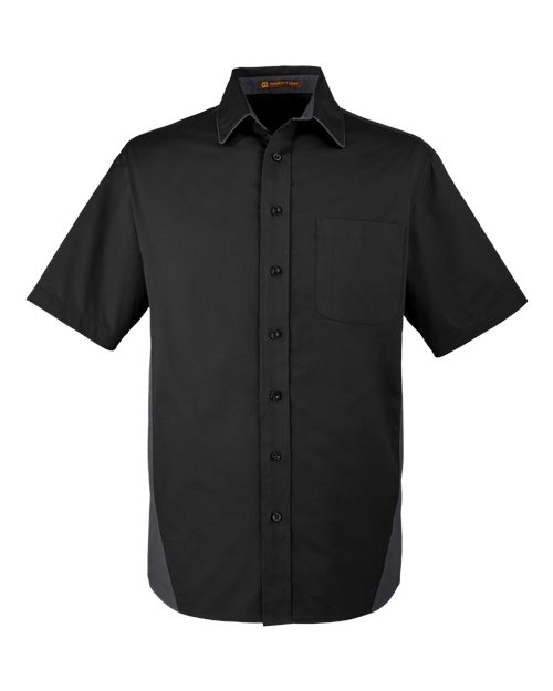 Men's Flash IL Colorblock Shirt - Black/ Dark Charcoal