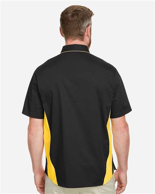 Men's Flash IL Colorblock Shirt - Black/ Sunray Yellow