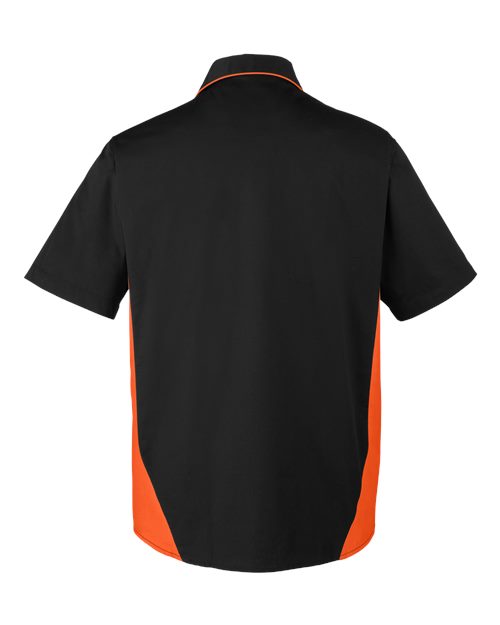 Men's Flash IL Colorblock Shirt - Black/ Team Orange