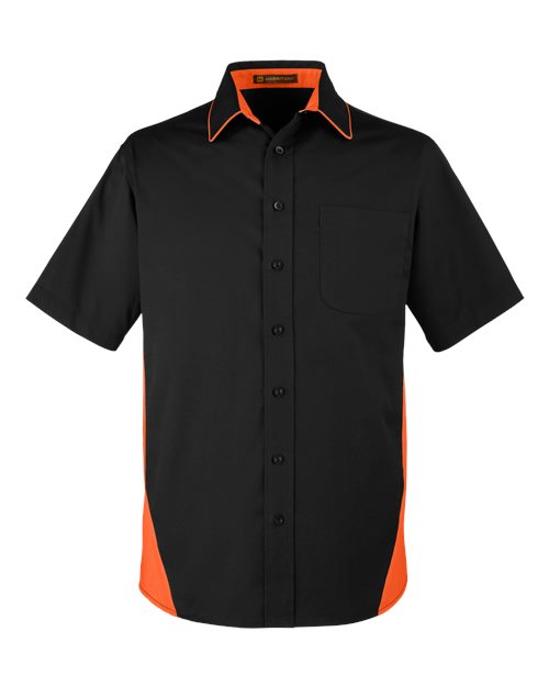 Men's Flash IL Colorblock Shirt - Black/ Team Orange