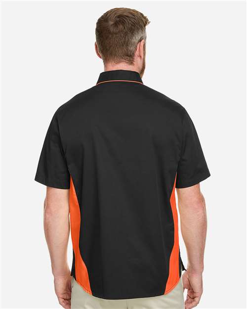 Men's Flash IL Colorblock Shirt - Black/ Team Orange