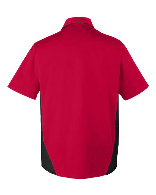 Men's Flash IL Colorblock Shirt - Red/ Black