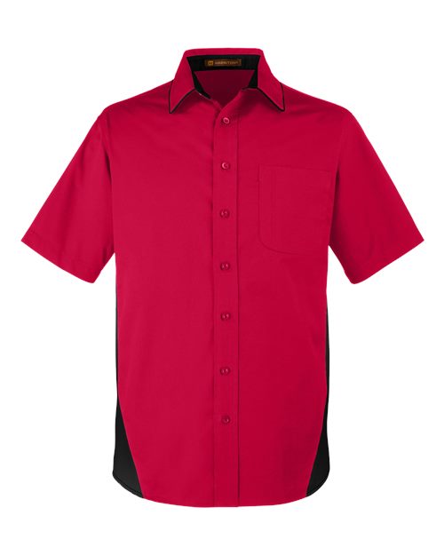 Men's Flash IL Colorblock Shirt - Red/ Black
