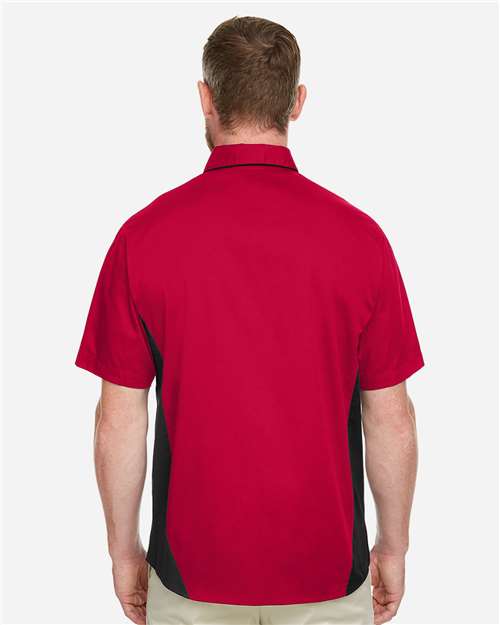 Men's Flash IL Colorblock Shirt - Red/ Black