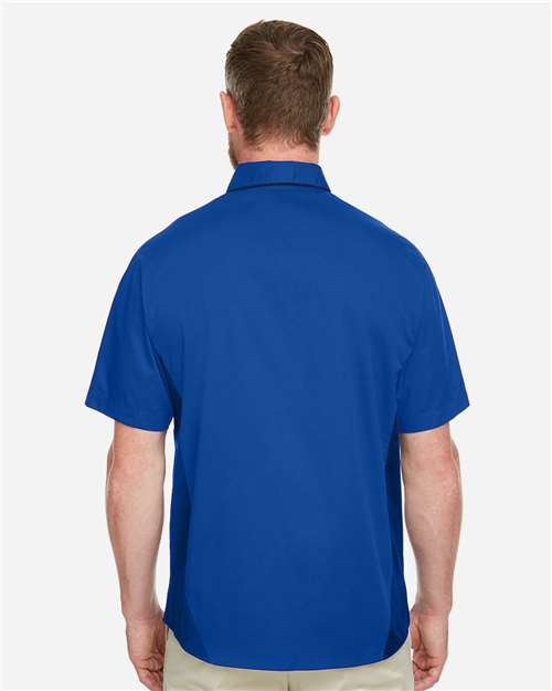 Men's Flash IL Colorblock Shirt - True Royal/ Black