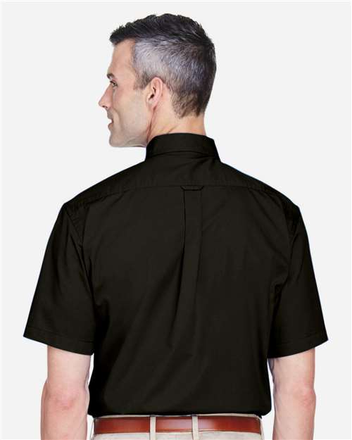 Men's Easy Blend™ Twill Dress Shirt with Stain-Release - Black