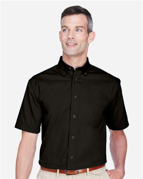 Men's Easy Blend™ Twill Dress Shirt with Stain-Release - Black