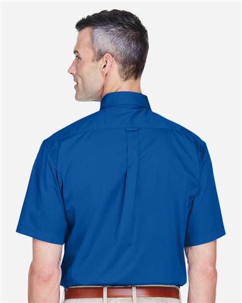 Men's Easy Blend™ Twill Dress Shirt with Stain-Release - French Blue