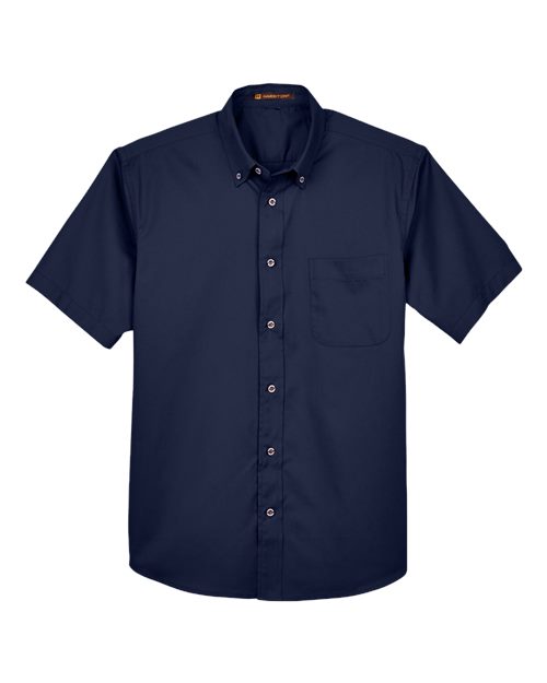 Men's Easy Blend™ Twill Dress Shirt with Stain-Release - Navy