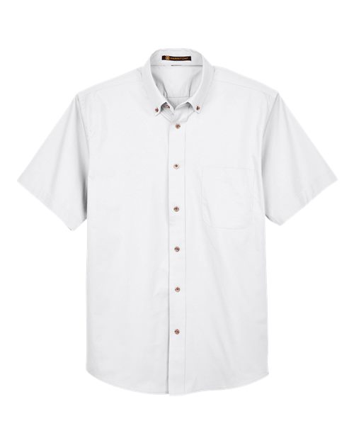 Men's Easy Blend™ Twill Dress Shirt with Stain-Release - White